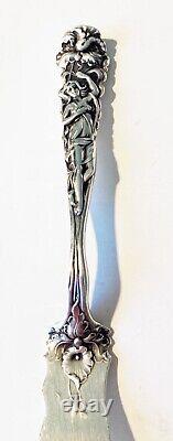 Alvin RAPHAEL. Sterling Silver Master Butter Spreader 7 1/8 Art Nouveau