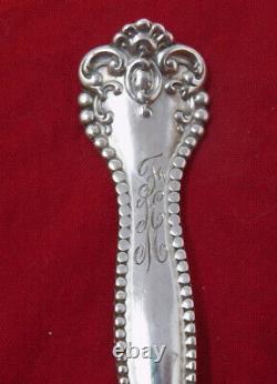 Alvin Raleigh Asparagus / Meat Serving Fork 9 Long Rare Piece Mono F K M 74gr