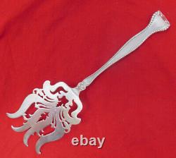 Alvin Raleigh Asparagus / Meat Serving Fork 9 Long Rare Piece Mono F K M 74gr