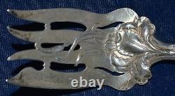 Alvin Raphael Large Sterling Cold Meat Fork 9 1/4 124g No Monogram