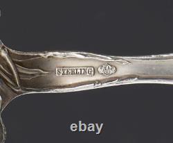 Alvin Silver RAPHAEL 1902 Oversized Solid Sterling Silver Serving Spoon, 9