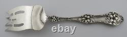 Alvin Sterling 9 Large Cold Meat Fork Blossom Pattern No Mono #9708