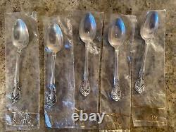 Alvin Sterling Chateau Rose sterling flatware set 29 piece set in plastic w box