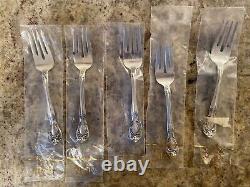 Alvin Sterling Chateau Rose sterling flatware set 29 piece set in plastic w box