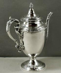 Alvin Sterling Coffee Pot c1920 ROMANTIQUE