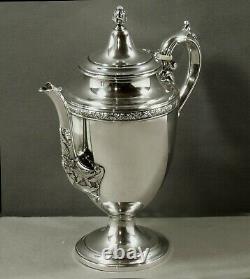 Alvin Sterling Coffee Pot c1920 ROMANTIQUE