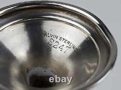 Alvin Sterling Cordial Stems Shot Glasses Set of 4 S247