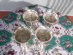 Alvin Sterling Goblets (S249) Set of Four