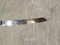 Alvin Sterling Handled Cake Knife Bridal Rose NICE (wedding) #2