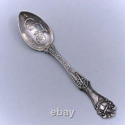 Alvin Sterling Leads the Leaders Waltham Mfg Orient Bicycles Advertising Spoon
