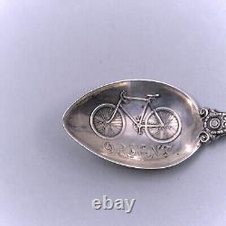 Alvin Sterling Leads the Leaders Waltham Mfg Orient Bicycles Advertising Spoon