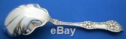 Alvin Sterling Old Orange Blossom Berry Spoon (flowers in bowl) C 1905 NR