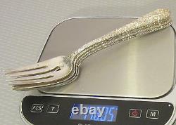 Alvin Sterling Silver 1932 BRIDAL BOUQUET FORKS SET 4 salad dessert 6.5 146g