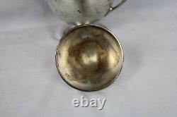 Alvin Sterling Silver 4 Piece Tea and Coffee Set with Sugar and Creamer S91