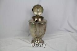 Alvin Sterling Silver 4 Piece Tea and Coffee Set with Sugar and Creamer S91