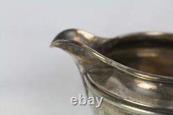 Alvin Sterling Silver 4 Piece Tea and Coffee Set with Sugar and Creamer S91
