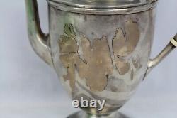 Alvin Sterling Silver 4 Piece Tea and Coffee Set with Sugar and Creamer S91