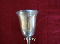 Alvin Sterling Silver 5249 Water Goblet 6 3/4 Free U. S. Shipping