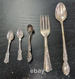 Alvin Sterling Silver Assorted Set (8pc.) Estate Find