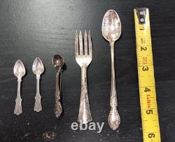Alvin Sterling Silver Assorted Set (8pc.) Estate Find