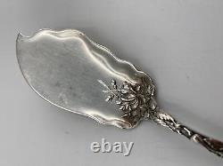 Alvin Sterling Silver BRIDAL ROSE Large Jelly Server rare shape early American