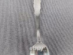 Alvin Sterling Silver Battle of Gettysburg 1863 Union Soldier Souvenir Spoon