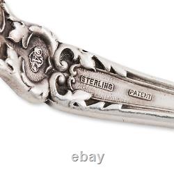 Alvin Sterling Silver Berry, Casserole Serving Spoon Nuremberg 1903 Monogram M