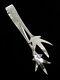 Alvin Sterling Silver Bridal Bouquet 6 3/4 Claw Tip Ice Tongs