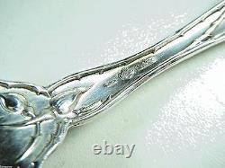 Alvin Sterling Silver Bridal Rose Large Cold Meat Fork 9 1/8 No Mono No Remval