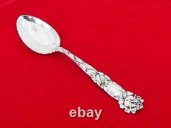 Alvin Sterling Silver Bridal Rose Serving Spoon YD-43