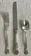 Alvin Sterling Silver Chateau Rose 3 Piece Place Setting