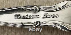 Alvin Sterling Silver CHATEAU ROSE 3 Piece Place Setting
