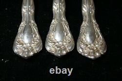 Alvin Sterling Silver Chateau Rose 40 pieces service for 8 No Mono Excellent