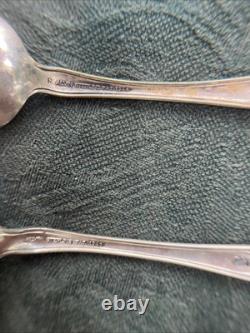 Alvin Sterling Silver Chateau Rose Pat 1940 a piece Of Fork, two Spoons 0,98 g