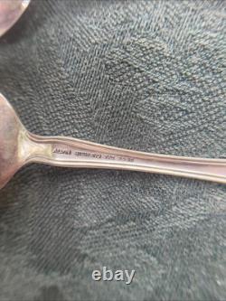 Alvin Sterling Silver Chateau Rose Pat 1940 a piece Of Fork, two Spoons 0,98 g