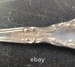 Alvin Sterling Silver Chateau Rose Pattern, 3 7.25 Forks, 1 5.75 Fork, 155g