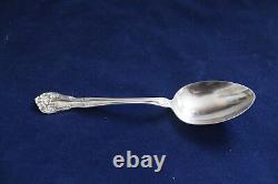 Alvin Sterling Silver Chateau Rose Serving Spoon 8 3/8 No Monogram