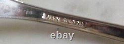 Alvin Sterling Silver Hampton 6 inch Set of 4 Salad Dessert Forks No Bar