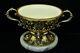 Alvin Sterling Silver Liners #2835 With Lenox Soup Dessert Porcelain Bowl