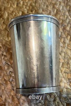 Alvin Sterling Silver Mint Julip Cup 4 4 oz No Monogram
