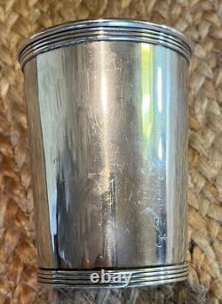 Alvin Sterling Silver Mint Julip Cup 4 4 oz No Monogram