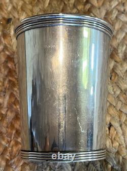 Alvin Sterling Silver Mint Julip Cup 4 4 oz No Monogram
