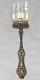 Alvin Sterling Silver Old Orange Blossom 9 Large Cold Meat Fork No Mon 1905