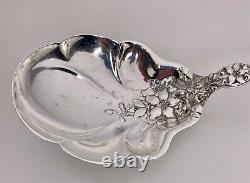 Alvin Sterling Silver Orange Blossom Casserole Serving Spoon 84894