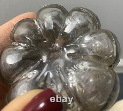 Alvin Sterling Silver Overlay Steuben Glass Bottle & Stopper Art Nouveau Deco