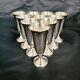 Alvin Sterling Silver S247 Cordials Shot Glasses Set Of 10