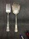 Alvin Sterling Silver Salad Fork An Serving Spoon 81/2 T10