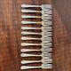 Alvin Sterling Silver Salad Forks Lorna Doone Pattern -12