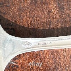 Alvin Sterling Silver Salad Forks Lorna Doone Pattern -12