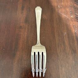Alvin Sterling Silver Salad Forks Lorna Doone Pattern -12